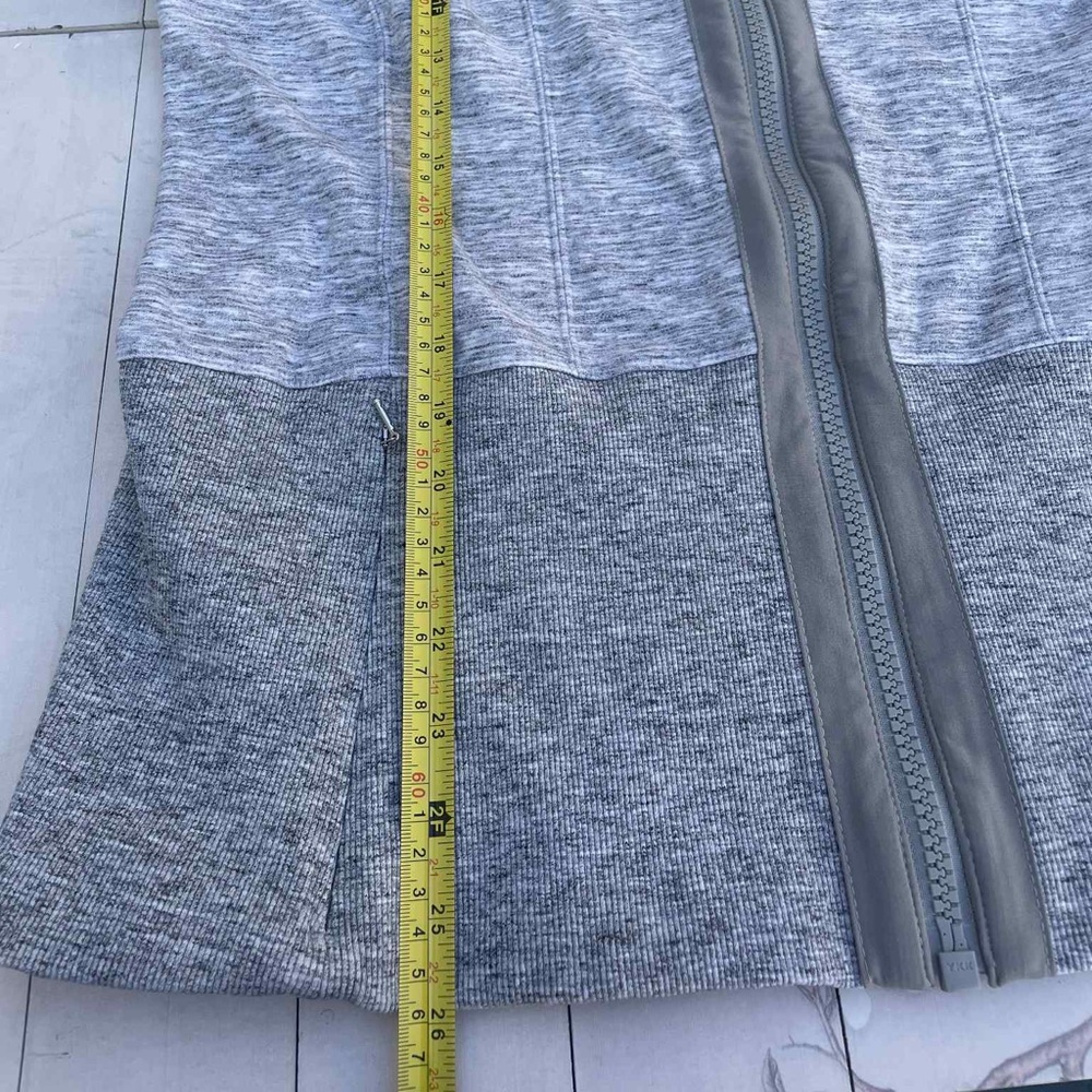 Athleta Gray Fleece-Lined Jacket - Picture 5 of 8